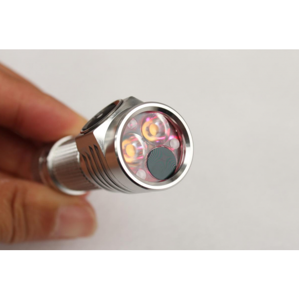 DUAL CHANNEL D3AA 14500 EDC LED FLASHLIGHT