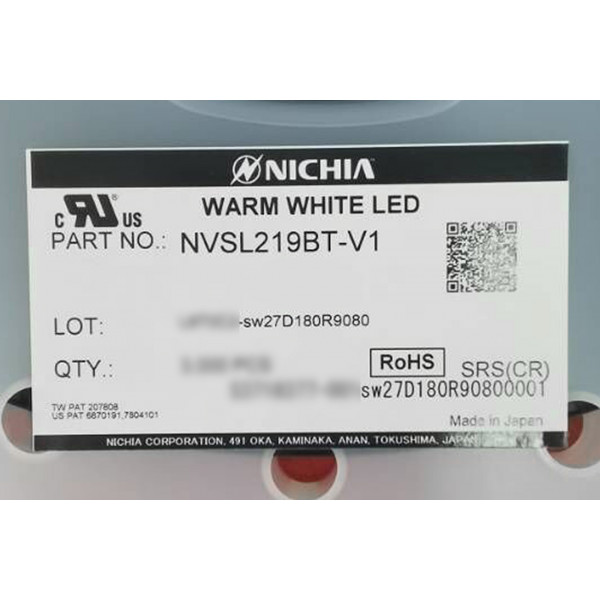 Nichia 219B SW27/SW35/SW45K R9080 BARE LED