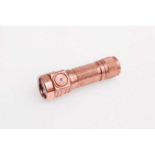 DUAL CHANNEL D3AA ALL COPPER 14500 EDC LED FLASHLIGHT