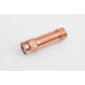 Dual Channel D4K ALL COPPER 21700 High Powerful EDC Flashlight