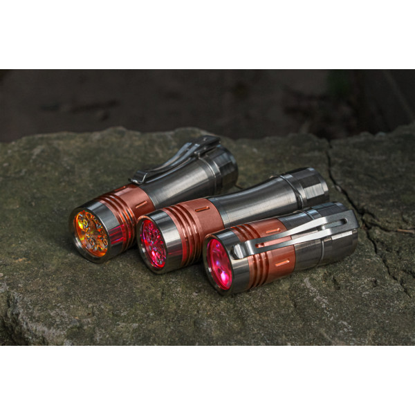 Noctigon KR4 Ti+Copper Tail E-Switch 18650 EDC Flashlight