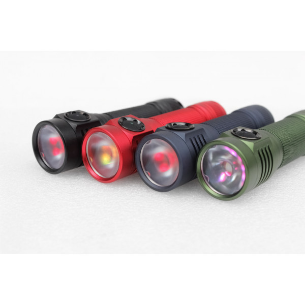 Emisar DA1K 21700 HIGH POWER LED FLASHLIGHT WITH BLACK PARTS