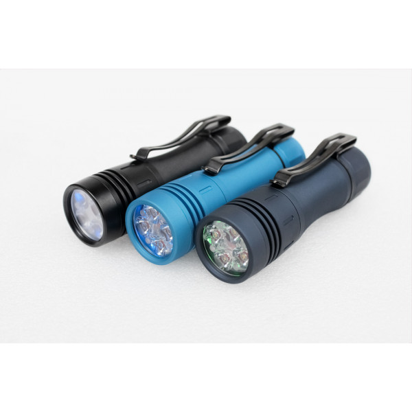 Noctigon KR4 QUAD TAIL E-SWITCH 18650 EDC LED FLASHLIGHT