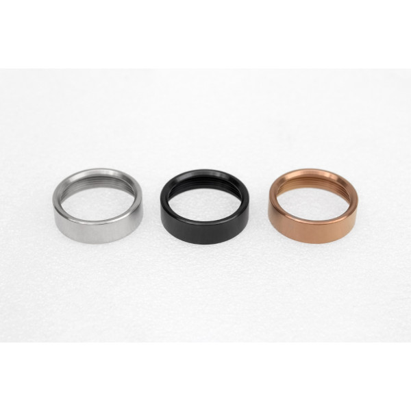 STAINLESS STEEL BEZEL FOR GLASS LENS
