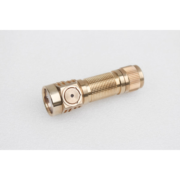 ALL BRASS Emisar D3AA 14500 EDC LED FLASHLIGHT