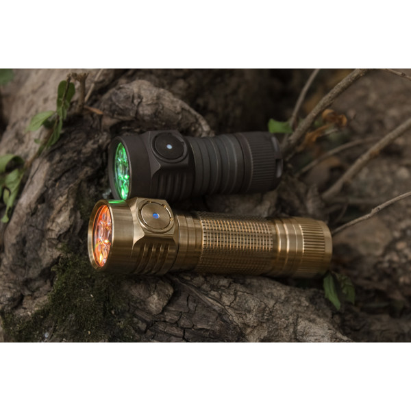 Emisar D4V2 Brass Quad 18650 High Power LED Flashlight